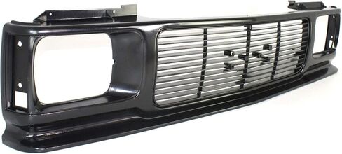Garage-Pro Grille Assembly متوافق مع 1991-1993 GMC Sonoma ، يناسب 1992-1994 GMC Jimmy ، Fits 1991 GMC S15 Jimmy Black Shell and Insert in Saudi Arabia