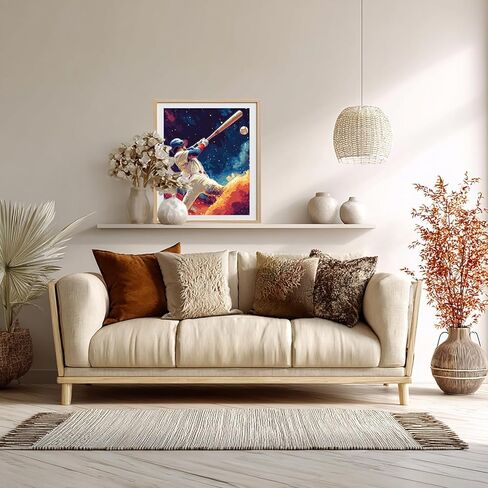 ARNLRDYA Dolphin Paint by Number Kits for Adults, Sea Starry Sky Night Paint by Numbers, Cute Ocean Animals DIY Acrylic Painting on Canvas for Home Decor(16×20inches, No Frame) in Kuwait