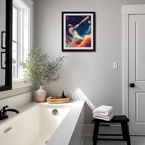 ARNLRDYA Dolphin Paint by Number Kits for Adults, Sea Starry Sky Night Paint by Numbers, Cute Ocean Animals DIY Acrylic Painting on Canvas for Home Decor(16×20inches, No Frame) in Kuwait