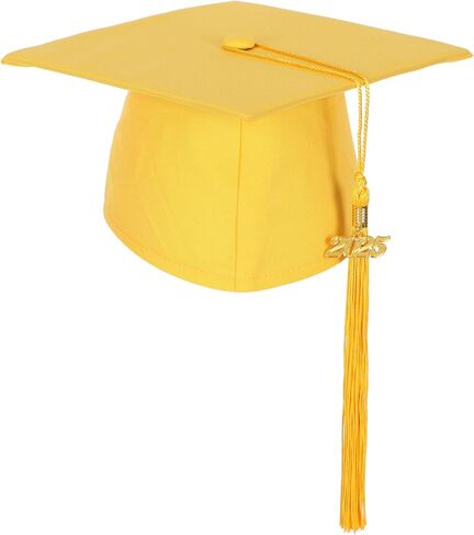Matte Preschool and Kindergarten Graduation Cap Gown Set with Year Charm Tassel in Kuwait