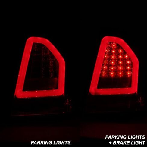 AKKON - لعام 2005-2007 Chrysler 300C LX SRT8 5.7L 6.1L LED LED LID LID TUBE LIGHTS مصابيح الفرامل in Saudi Arabia