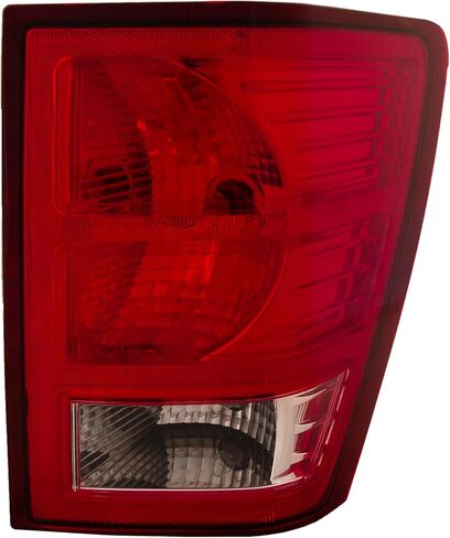 HEADLIGHTSDEPOT Right Passenger Side Tail Light Compatible With Jeep Grand Cherokee 2007-2010 CAPA Certified in Saudi Arabia
