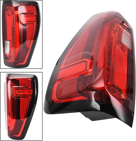 RH Tail Lights Assembly Compatible with GMC Sierra 2019 2020 2021 2022 2023 LED Passenger Side Taillight Brake Turn Signal Assembly W/Bulb Replaces GM2801310 86820474 84968741 in Saudi Arabia