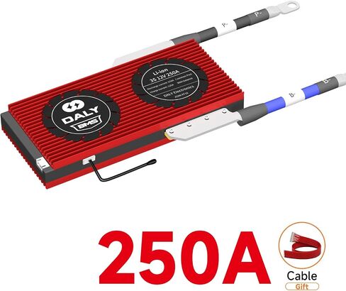 Daly 3S 12V Li-Ion BMS 200A لوحة حماية حزمة البطارية مع منفذ مشترك وتوازن المتميزات لجهاز Home DIY 18650 Battery Electronic (BMS ، 200A) in Saudi Arabia