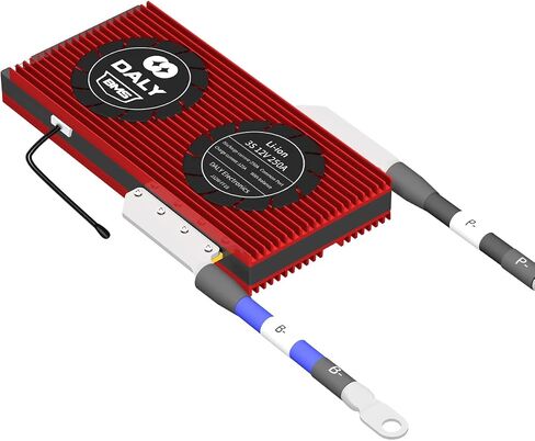 Daly 3S 12V Li-Ion BMS 200A لوحة حماية حزمة البطارية مع منفذ مشترك وتوازن المتميزات لجهاز Home DIY 18650 Battery Electronic (BMS ، 200A) in Saudi Arabia