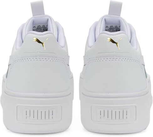 حذاء Karmen Rebelle للسيدات من Puma، Puma White/Puma White/Puma Team Gold، 7.5 M in Kuwait