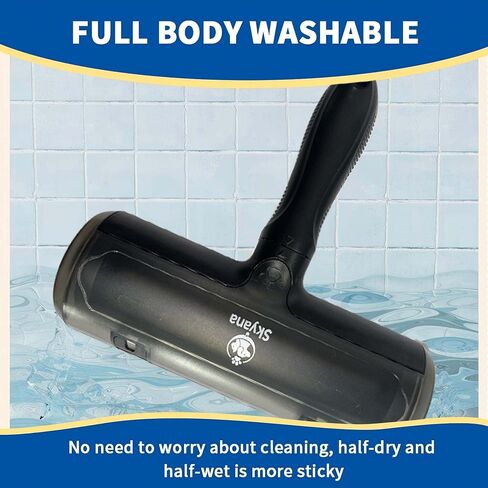 Pet Hair Remover Roller Brush, Self-Cleaning Lint Roller for Dogs and Cats.hair removal for Fourniture,Couch,Carpet,Clothing,and bedding,portable,multiple surface.Removal tool. in Saudi Arabia