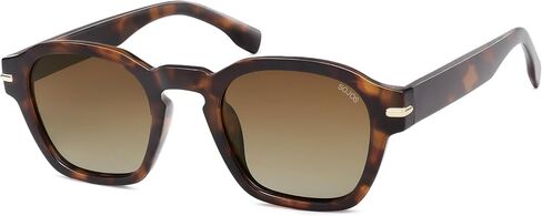SOJOS عتيقة Retro Square Seprasses Men Men Standard Fit Trendy Womens Sun Glasses SJ2382 in Kuwait