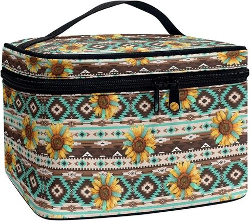 Gothic Halloween Purple Spider Web Bag Bats Print Makeup Bag Travel Cosmetic Bag with Zipper and Handle Portable Large Capacity Toiletry Case for Women Ladies Travel Accessories in Kuwait