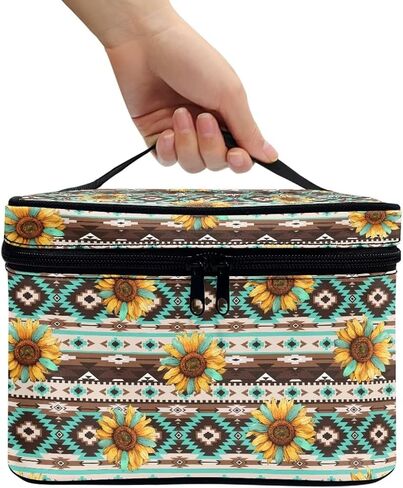 Gothic Halloween Purple Spider Web Bag Bats Print Makeup Bag Travel Cosmetic Bag with Zipper and Handle Portable Large Capacity Toiletry Case for Women Ladies Travel Accessories in Kuwait