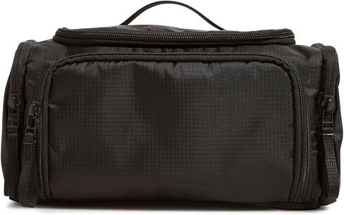 Vera Bradley Ripstop Large Travel Cosmetic Makeup Organizer Bag, Black in Saudi Arabia