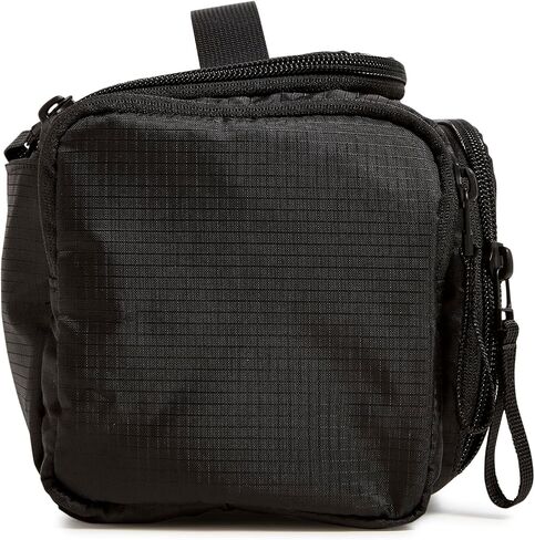 Vera Bradley Ripstop Large Travel Cosmetic Makeup Organizer Bag, Black in Saudi Arabia