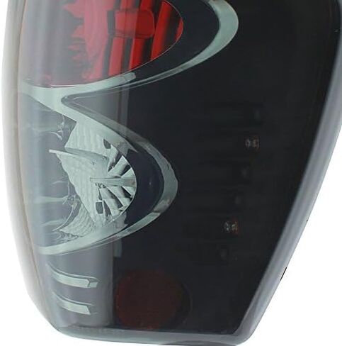 Akkon - لـ 99-04 Jeep Grand Cherokee SUV Suv Black Smoke Lear Light in Saudi Arabia