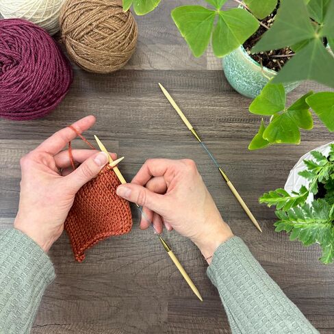addi Flexi Flip Bamboo Knitting Needles (Set of 3) - US 5 (3.75mm) in Saudi Arabia
