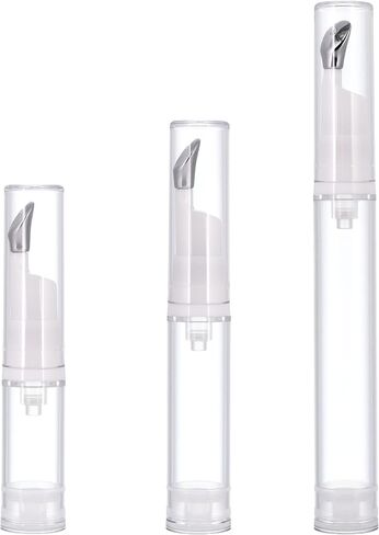 3pcs 5/10/15ml عين جل الكريمة الحاوية مسطحة القسمة in Kuwait