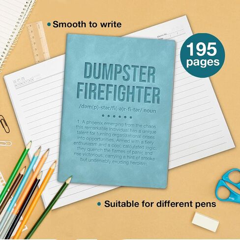 Chaos Coordinator Definition Notebook Employee Appreciation Gifts Leather Writing Journal, Thank You Gifts for Boss Coworkers Manager in Saudi Arabia