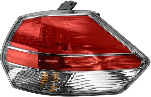 TRQ Passenger Side Tail Light Assembly Compatible with 2014-2016 Nissan Rogue NI2805102 in Saudi Arabia