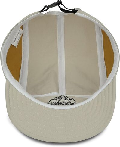 Croogo Short Brim 5 Panel Baseball Cap Fashion Flat Bill Cap Lightweight Breathable Sports Hat for Outdoor Activities in Saudi Arabia