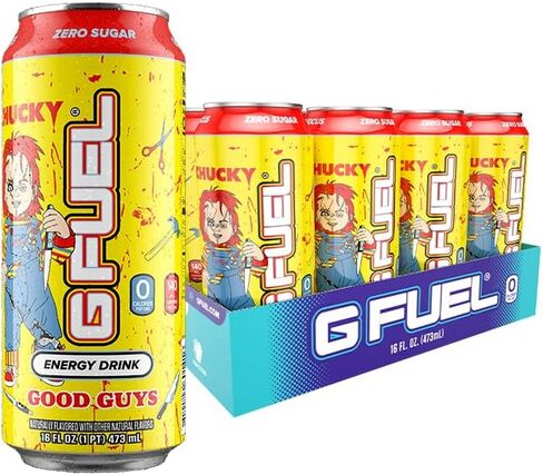 G Fuel Energy Drink ، Strawberry Pina Colada ، مشروب خالي من السكر مع 140 ملغ من الكافيين ، دفعة طاقة يومية مع التركيز الأميني ، مضادات الأكسدة فيتامين + ، 16 أوقية (ليالي ميامي ، 12 حزمة) in Saudi Arabia