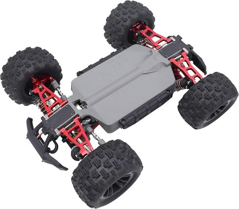 Mjx Hyper Go H16 16208 16209 16210 Metal Suspension Swing Arm Driver Shaft Shock Absorber Steering Motor Mount Group Assembly RC Car Part (Red) in Saudi Arabia
