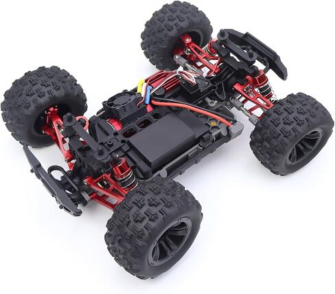 Mjx Hyper Go H16 16208 16209 16210 Metal Suspension Swing Arm Driver Shaft Shock Absorber Steering Motor Mount Group Assembly RC Car Part (Red) in Saudi Arabia