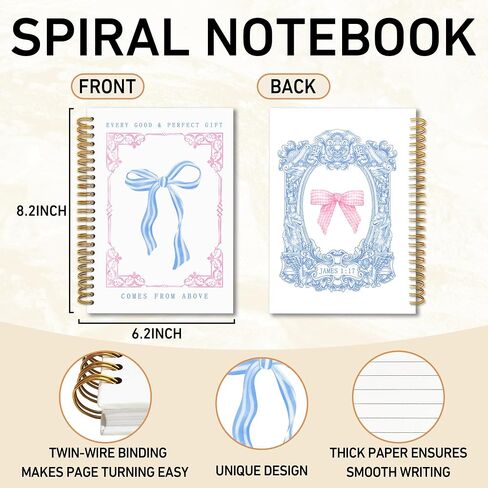 Inspirational Christian Spiral Notebook, You are Bible Verse College Ruled Notebook Journal for School Office Supplies, Religious Scripture Journaling Notebooks 5.5"x8.3" 164 Pages in Saudi Arabia