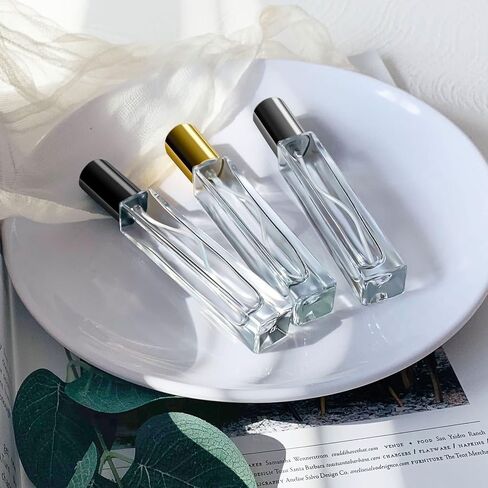 Lil Ray 10ml Perfume Atomizer for Men & Women. Refillable Glass Spray Bottle. Portable Fragrance Bottle for Travel,Party (6PCS) in Kuwait