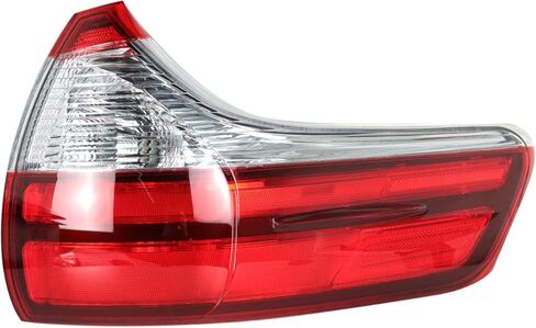 Labwork Passenger Side Side Tail Light بديل لـ Toyota Sienna Base L Le Xle Limited Model 2015-2020 مجموعة مصباح المصباح الخلفي للضوء الخلفي Rh الجانب الأيمن 8155008050 To2805123 in Saudi Arabia