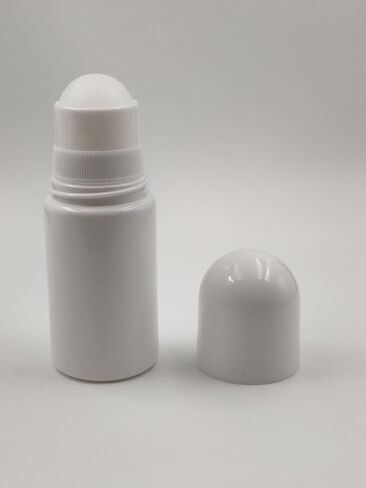 4Packs 30mL/50mL Empty Roll-on Bottle Plastic with Removable Cap for Easy Refills for Homemade Deodorants Essential Oil Blends (50mL) in Saudi Arabia