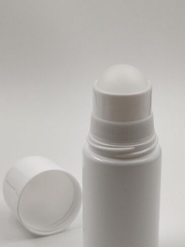 4Packs 30mL/50mL Empty Roll-on Bottle Plastic with Removable Cap for Easy Refills for Homemade Deodorants Essential Oil Blends (50mL) in Saudi Arabia