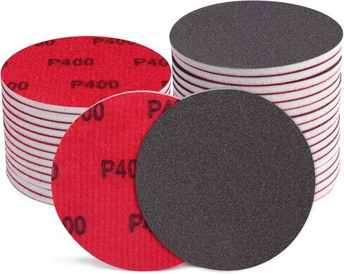 18Pcs 5 Inch Hook and Loop Sanding Sponge Discs 180 Grit Wet Dry Sandpaper with Buffer Backing Pads for Random Orbital Sander Curved Surface and Large-Area Sanding for Automotive Metal Wood in Kuwait