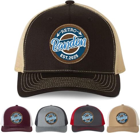 قبعات شخصية للرجال نساء مخصص الاسم البيسبول قبعات Snapback Trucker Hat القبعات المخصصة أبي هدايا للرجال in Kuwait