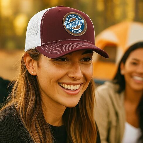 قبعات شخصية للرجال نساء مخصص الاسم البيسبول قبعات Snapback Trucker Hat القبعات المخصصة أبي هدايا للرجال in Kuwait