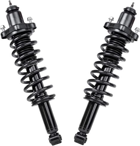 Detroit Axle - 4WD 6pc Suspension Kit for Jeep 2012-2016 Patriot [Sport] 4 Front and Rear Struts with Coil Spring 2 Front Sway Bar End Links 2013 2014 2015 Replacement in Saudi Arabia