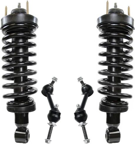 Detroit Axle-4pc Struts Struts Kit for 03-11 Crown Victoria Mercury Grand Marquis 03-04 Marauder ، 2 Sway Sway Bar Links 2 Struts & Coil Spring Assembly Stupensing Struts shruts shocks in Saudi Arabia