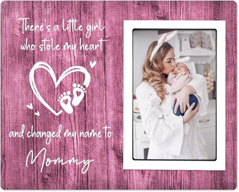 SteadStyle New Mom Gifts for Baby Boy – Mom Picture Frame from Newborn Son, Shower Gift for Boy, First Mother’s Day Present, Registry Must Have Keepsake, Fits 4x6 Photo in Kuwait