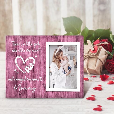 SteadStyle New Mom Gifts for Baby Boy – Mom Picture Frame from Newborn Son, Shower Gift for Boy, First Mother’s Day Present, Registry Must Have Keepsake, Fits 4x6 Photo in Kuwait