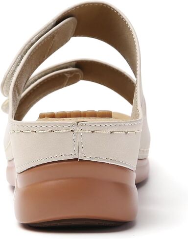 Tilocow Sandals Women Wedge Shoes - Orthopedic Comfortable Arch Support Platform Sandals for Women Wedge Summer Dressy Casual Bunion Breathable Shoes in Kuwait