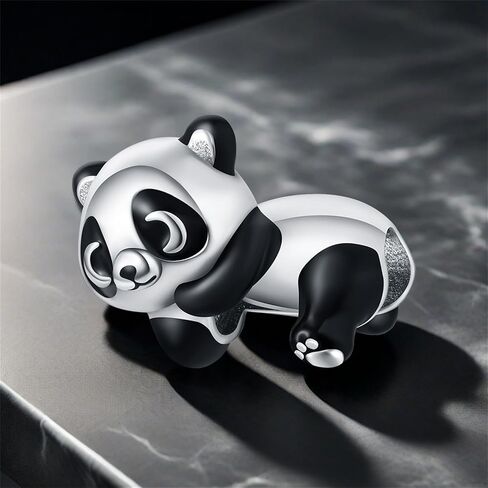 لطيف Panda Animal 925 سحر الفضة الاسترليني للأساور وعلم القلادة المعلقات الفراشة فيل الكلب حبة المجوهرات للنساء أصدقاء العائلة in Kuwait
