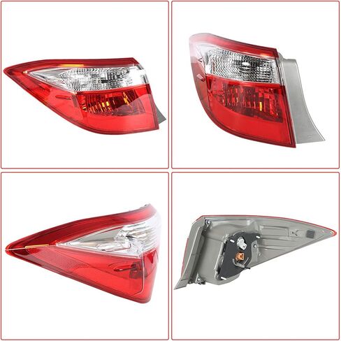 2 عبوة LH+RH بديل لضوء Tail Assembly لعام 2014 2015 2016 Corolla Driver and Passenger Side 8156002751 8155002751 in Saudi Arabia