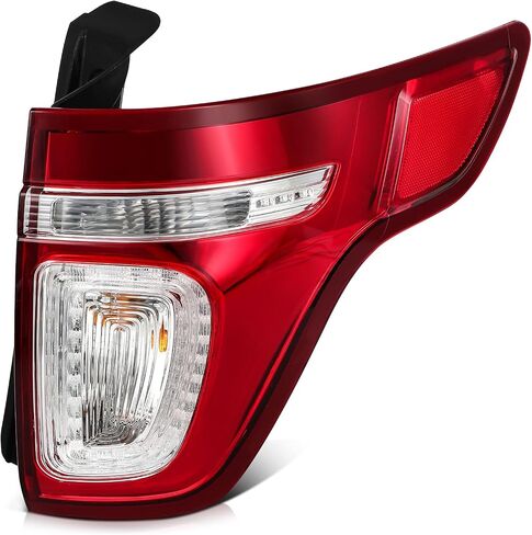 ECCPP Tail Light Assembly Fit 2011-2015 for Ford Explorer XLT Base Limited Sport 3.5L V6 GAS TILLAMP RED CLEAR LENS BB5Z13404C in Saudi Arabia