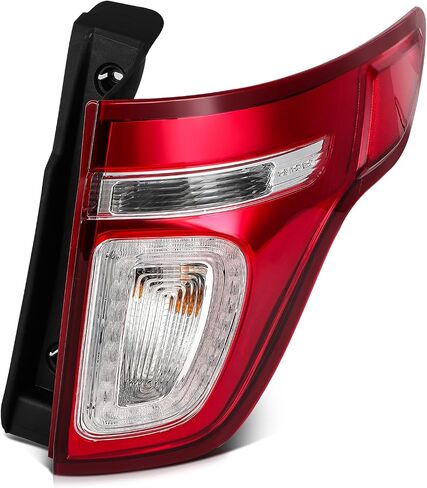 ECCPP Tail Light Assembly Fit 2011-2015 for Ford Explorer XLT Base Limited Sport 3.5L V6 GAS TILLAMP RED CLEAR LENS BB5Z13404C in Saudi Arabia