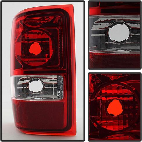 ACANII - For 2001-2011 Ford Ranger Red Clear Tail Lights Replacement Lamps 01-11 Left+Right in Saudi Arabia