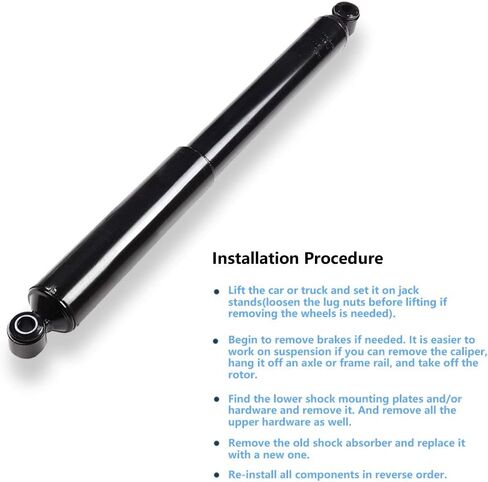 Stricks Struts ، eCCPP chocr strutbers strutbers مجموعات مناسبة للفترة 1983-1986 ل Dodge Power لـ RAM 50،1989-1994 لـ Isuzu Amigo ، 1986-1992 لجيب Comanch ، 2000-2004 لـ Frontier مع 344045 37029 in Saudi Arabia