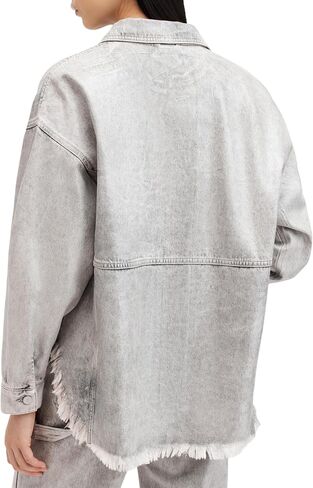 Women's Hettie Denim Shacket in Saudi Arabia