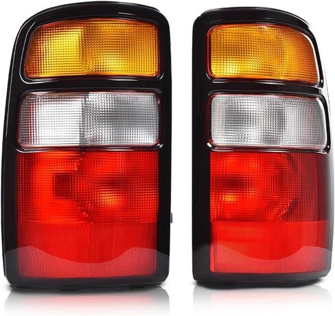 CROSSDESIGN Tail Light Lamp W/Wiring Harness Left Driver Side Compatible with Chevy Suburban 1500 2007-2014/Fit Chevy Suburban 2500 2007-2013/Fit Chevy Tahoe (submodel: LS, LT, LTZ) 2007-2014 in Saudi Arabia