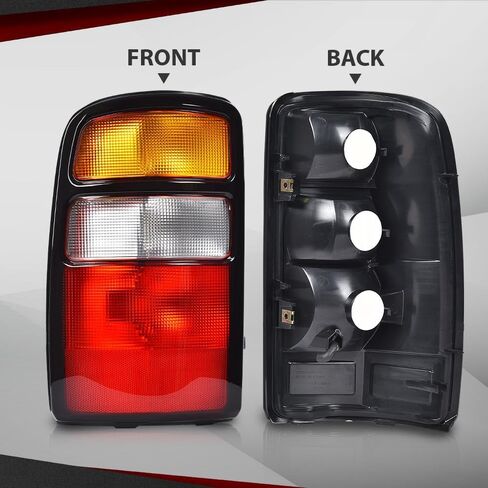 CROSSDESIGN Tail Light Lamp W/Wiring Harness Left Driver Side Compatible with Chevy Suburban 1500 2007-2014/Fit Chevy Suburban 2500 2007-2013/Fit Chevy Tahoe (submodel: LS, LT, LTZ) 2007-2014 in Saudi Arabia