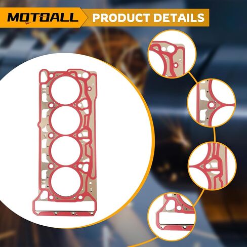 MOTOALL Engine Cylinder Head Gasket Bolts Repair Set Fit for Audi A4 A3, for VW Golf 1.8T 2.0T in Saudi Arabia