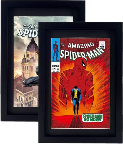 8 حزمة ، إطار كتاب هزلي مع حصيرة بيضاء ، حماية للأشعة فوق البنفسجية ، يناسب كوميدي حالي ومعايير حتى 6 3/4 "× 10 1/4" ، وأكياس الكتب الهزلية والأكمام ، أو الجدار أو الشاشة الطاولة in Saudi Arabia