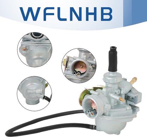 WFLNHB المكربن و 7/8 "مقبض شريط قبضة واستبدال كابل الخانق لهوندا CRF50F Z50R XR50R Z50A 1972-2009 in Saudi Arabia